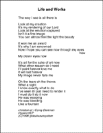 One Song per Page